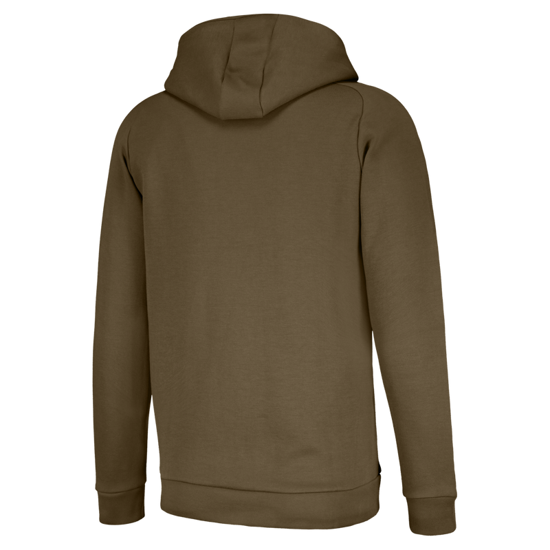 MCFC MENS PUMATECH FZ HOODY DK - brown